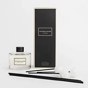 CULTURE & NATURE Reed Diffuser Set Black Cherry 6.7oz
