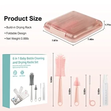 6-IN-1 Portable Baby Cleaner Set for Home and Travel