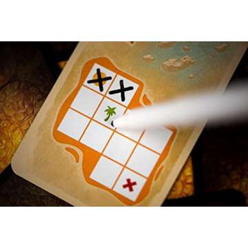 Silver & Gold Card Game - Flip & Write Strategy for Kids & Adults, 2-4 Players, 20 Min Playtime by P...