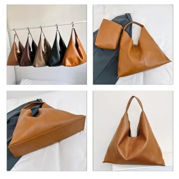 Stylish Slouchy Hobo Bag for Women - Large Capacity Tote