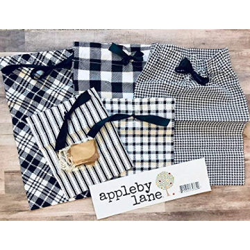 Appleby Lane Eco-Friendly Fabric Gift Bags Set of 5