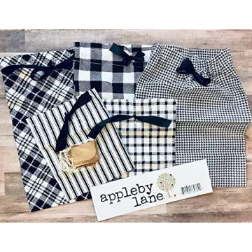 Appleby Lane Eco-Friendly Fabric Gift Bags Set of 5