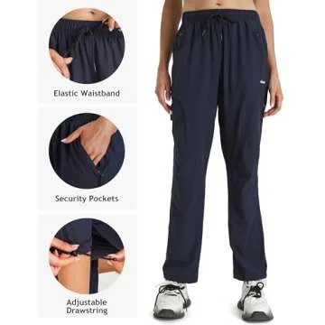 Seamaid Women's Lightweight Outdoor Hiking Pants with Pockets