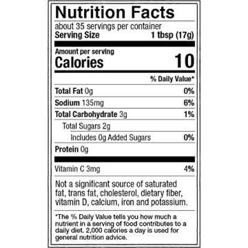 True Made Foods Vegetable No Added Sugar Ketchup, Paleo Certified, Keto, Whole30, Non-GMO, 17oz Squeeze Bottle, Pack of 2