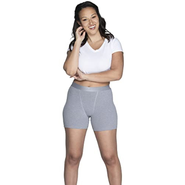 Fruit of the Loom Women's 360 Underwear, High Performance Stretch for Effortless Comfort, Available in Plus Size, Cotton Blend-Boxer Brief-4 Pack-Colors May Vary