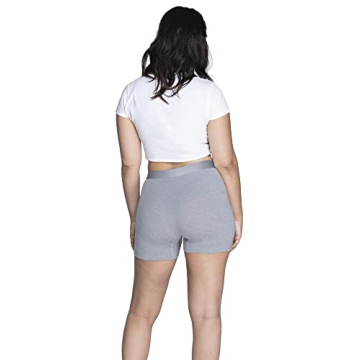 Fruit of the Loom Women's 360 Underwear, High Performance Stretch for Effortless Comfort, Available in Plus Size, Cotton Blend-Boxer Brief-4 Pack-Colors May Vary