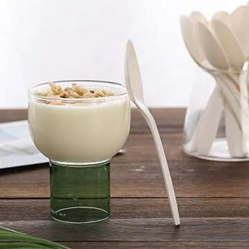 Eco-Friendly Compostable Spoons - Durable and Biodegradable