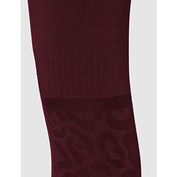Amazon Brand - AURIQUE Women's Seamless Animal Print 7/8 Sports Leggings