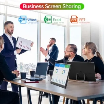 Yxk 15.6" Portable 1080P Ultra-Slim Travel Monitor