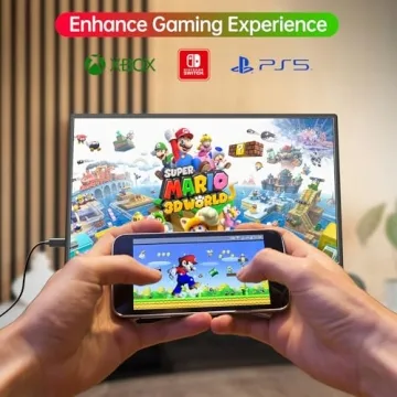 Yxk 15.6" Portable 1080P Ultra-Slim Travel Monitor