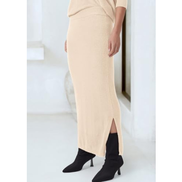 Stylish PRETTYGARDEN Two Piece Skirt Set for Women