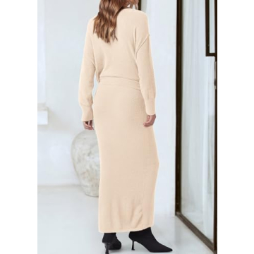 Stylish PRETTYGARDEN Two Piece Skirt Set for Women