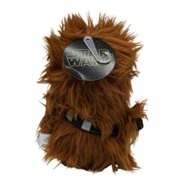 Star Wars for Pets Plush Chewbacca Figure Dog Toy | Soft Squeaky Toy for Dogs, Large