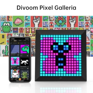 Divoom Pixoo Pixel Art Frame - RGB LED Display Device