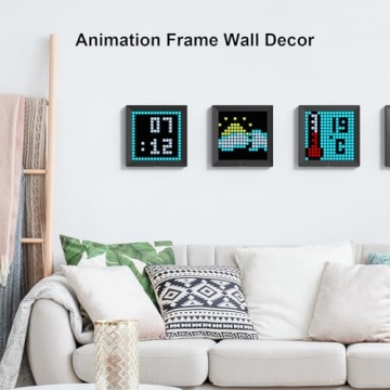Divoom Pixoo Pixel Art Frame - RGB LED Display Device