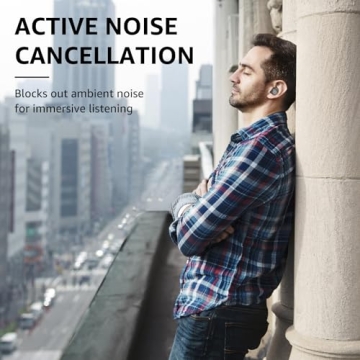 TOZO NC9 Hybrid Active Noise Cancelling Wireless Earbuds