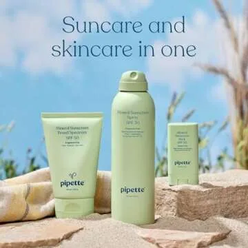 Pipette Mineral Sunscreen - SPF 50 Family Sun Protection