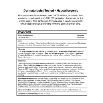 Pipette Mineral Sunscreen - SPF 50 Family Sun Protection