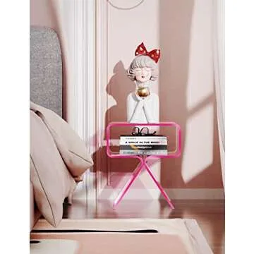 Stylish Solaround Acrylic Nightstand for Chic Decor