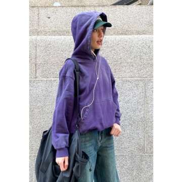 Adenorah Stylish Vintage Hoodies for Teens and Adults