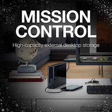 Seagate 10TB Backup Plus Hub - Fast File Storage & Transfer