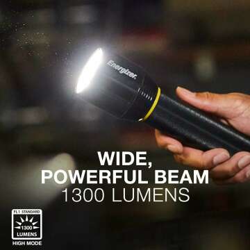 Powerful 1000+ Lumens ENERGIZER LED Flashlight