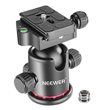 NEEWER Tripod Ball Head 360° with Quick Release Plate