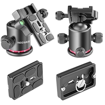 NEEWER Tripod Ball Head 360° with Quick Release Plate