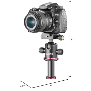 NEEWER Tripod Ball Head 360° with Quick Release Plate