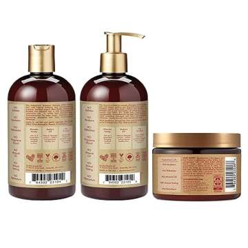 SheaMoisture Manuka Honey & Mafura Oil Intensive Hydration Set - 3 Piece Hair Care Combo