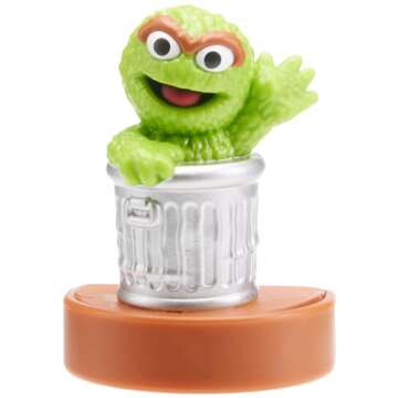 Little Tikes Story Dream Machine Oscar The Grouch & Friends Story Collection, Storytime Book Set, Books, Sesame Street, Audio Play Character, Learning Toy Gift Toddlers and Kids Ages 3+ Years