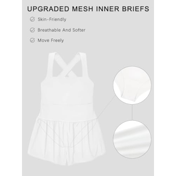 LASLULU Sexy Summer Rompers for Women Athletic Style