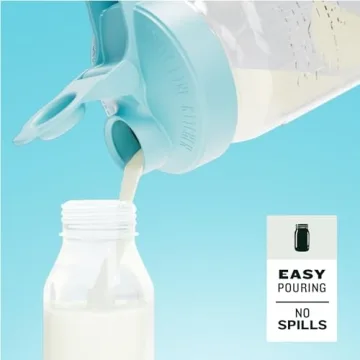 1 Quart Mason Jar Pitcher with Lid - Heavy Duty Design