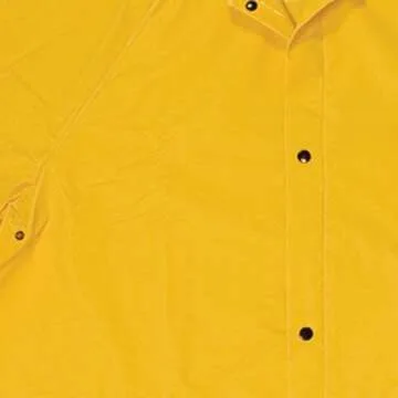 Custom Leathercraft mens Coat,raincoat trenchcoats, Yellow, XX-Large US