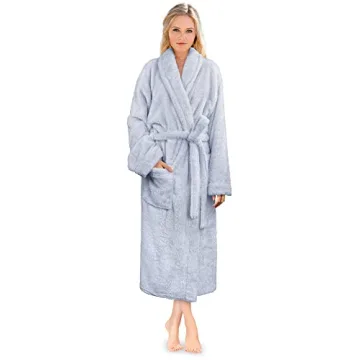 PAVILIA Premium Women's Plush Soft Robe - Ultimate Comfort & Warmth