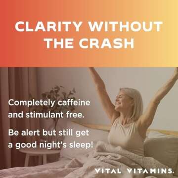 Vital Vitamins Brain Supplements for Focus and Clarity