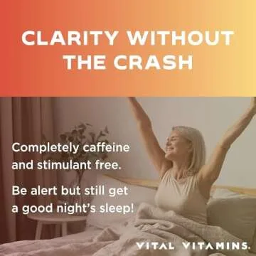 Vital Vitamins Brain Supplements for Focus and Clarity