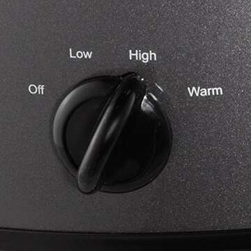 Crockpot SCV700-CH-BR Slow Cooker, 7 quarts, Charcoal