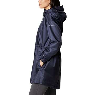 Columbia Women's Splash Side Jacket - Waterproof Rain Protection