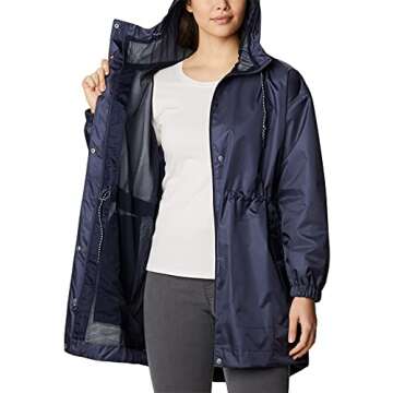 Columbia Women's Splash Side Jacket - Waterproof Rain Protection