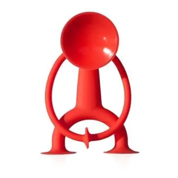 Fat Brain Toys Oogi Jr. - Open-Ended Red Fidget Toy for All Ages