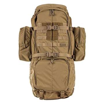 5.11 Tactical Military RUSH100 60L Backpack - Hydration Ready
