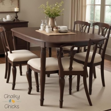 Chalky Chicks All-in-One Chalk Paint - Alaskan Brown Bear - 4 Fl Oz, Matte Finish for Furniture & Cr...