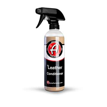 Adam's Polishes Leather Conditioner 16oz - Conditions Leather, Vinyl, and Plastic Interior Surfaces ...