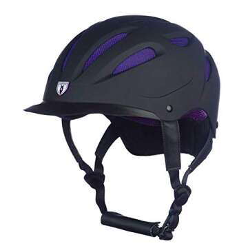 Tipperary Equestrian Horse Riding Helmet - Sportage Hybrid - Lightweight Cooling Horseback Riding Ap...