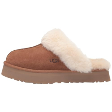 UGG Women's Disquette Slipper - Chestnut Size 8 Comfort