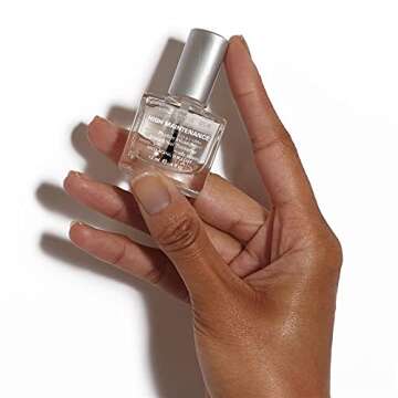 Dermelect High Maintenance Instant Nail Thickener - Advanced Nailcare Top Coat with Strengthening Pe...