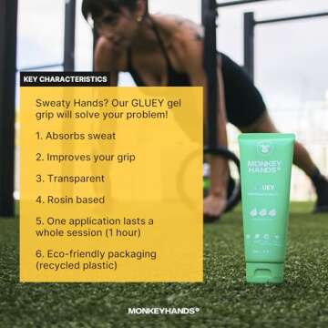 MONKEY HANDS MonkeyHands Gel Grip for Sports - Vegan, High Performance - 100ml