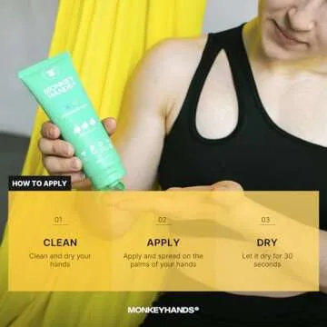 MONKEY HANDS Gel Grip for All Sports - Vegan & Skin Friendly