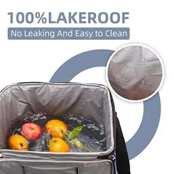 Vuudh Collapsible Cooler Bag for Beach and Travel